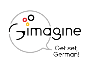 GIMAGINE project Logo, Get set, German!